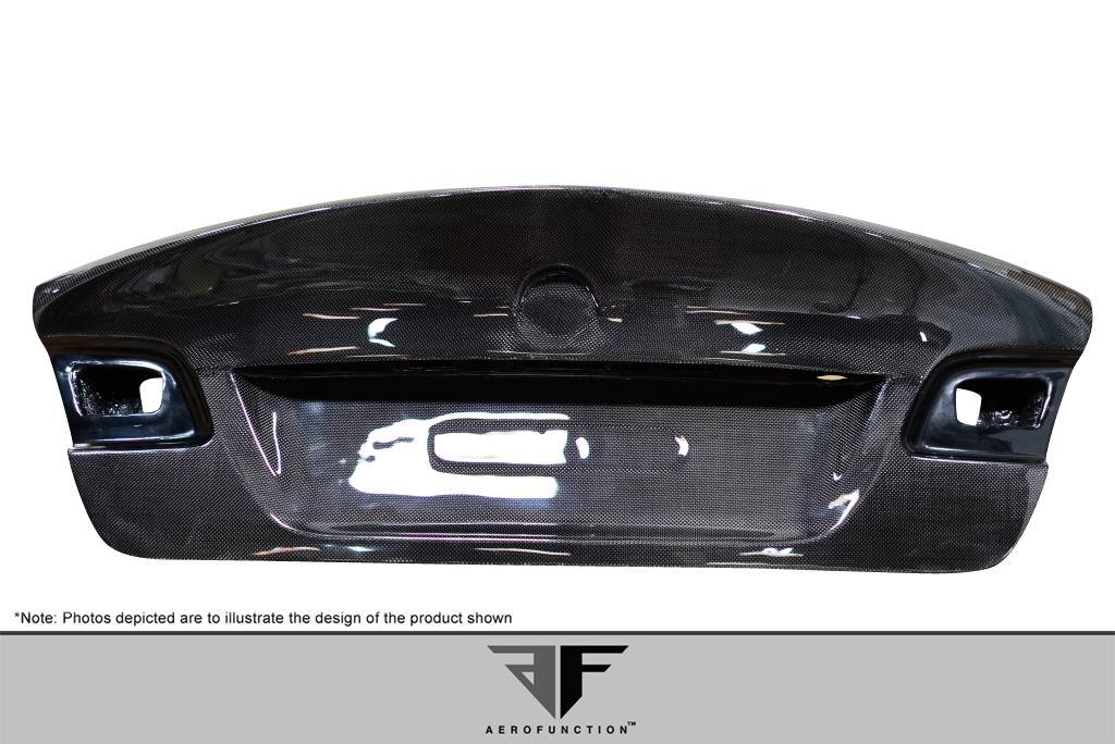 2007-2013 BMW 3 Series Aero Function AF-3 Carbon Fiber Trunk - Image 4