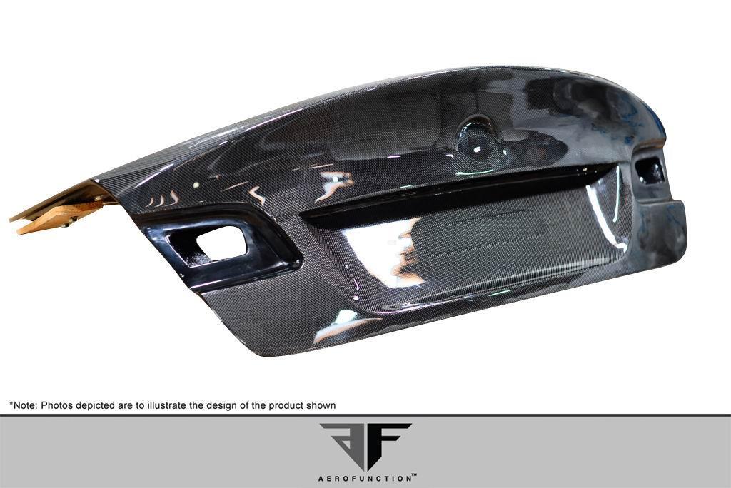 2007-2013 BMW 3 Series Aero Function AF-3 Carbon Fiber Trunk - Image 5