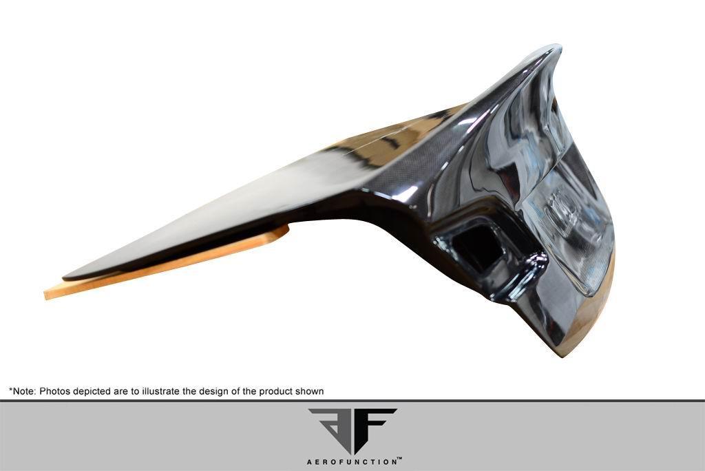 2007-2013 BMW 3 Series Aero Function AF-3 Carbon Fiber Trunk - Image 6