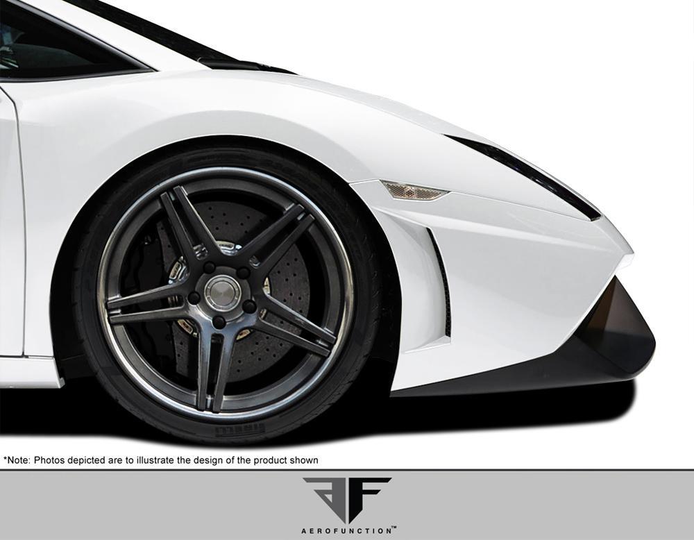 2009-2013 Lamborghini Gallardo Aero Function AF-2 Front Bumper - Image 2