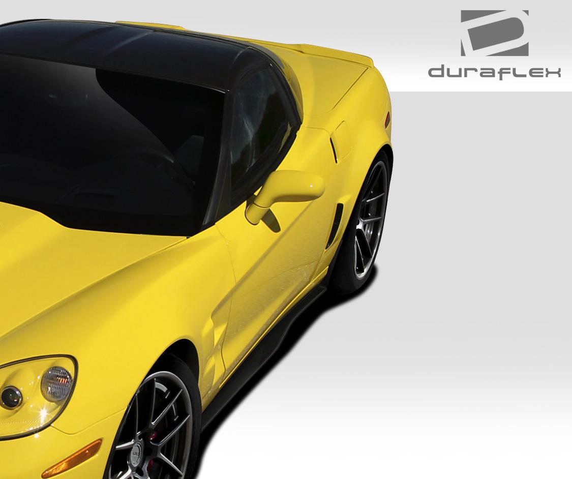 2005-2013 Chevrolet Corvette Duraflex Stingray Z Side Skirts - Image 2
