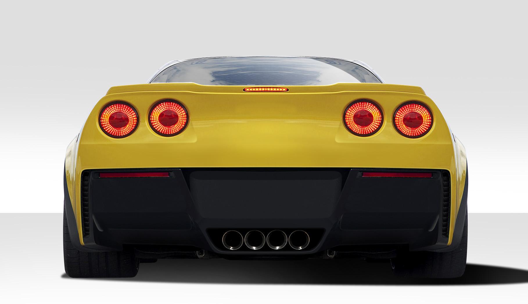 2005-2013 Chevrolet Corvette Duraflex Stingray Z Rear Bumper - Image 1