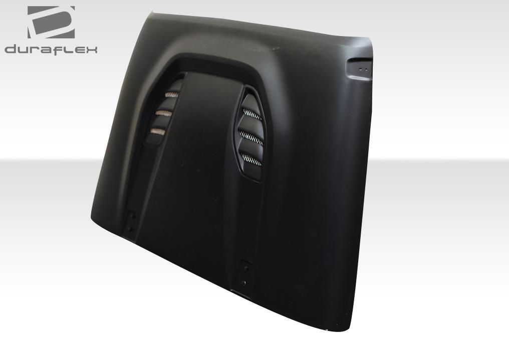 2007-2018 Jeep Wrangler Duraflex Power Dome Hood - Image 4