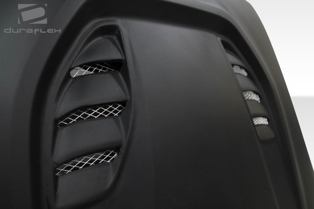 2007-2018 Jeep Wrangler Duraflex Power Dome Hood - Image 9