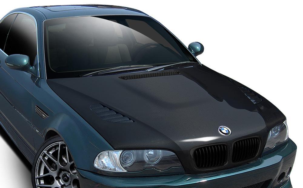 2001-2006 BMW M3 Aero Function AF-2 Carbon Fiber Hood - Image 1