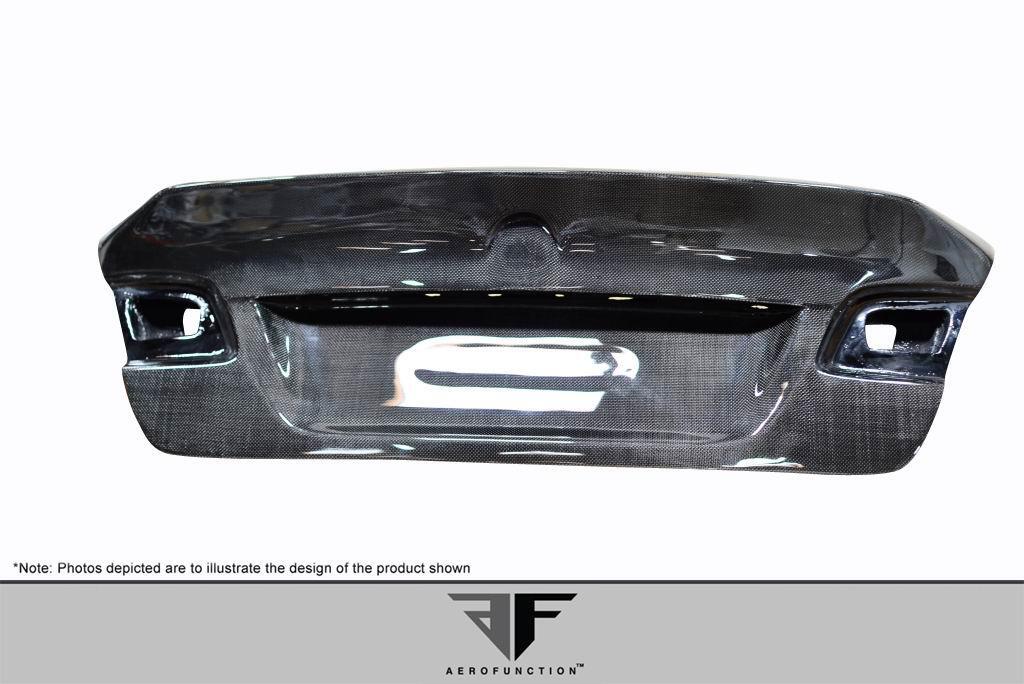 2007-2013 BMW 3 Series Aero Function AF-2 Carbon Fiber Trunk - Image 4