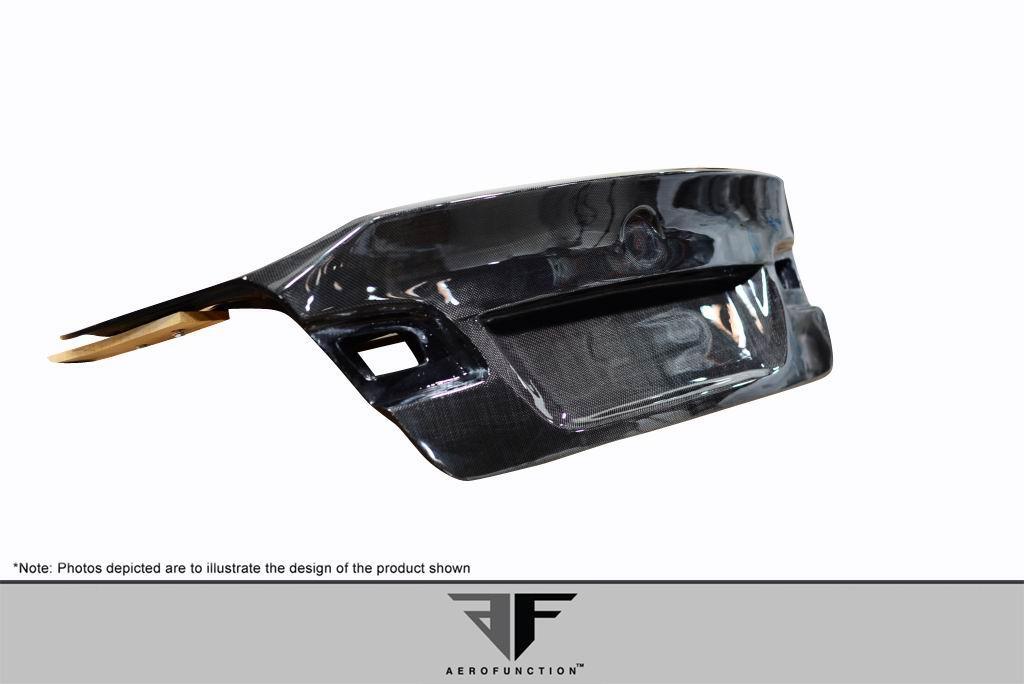 2007-2013 BMW 3 Series Aero Function AF-2 Carbon Fiber Trunk - Image 5