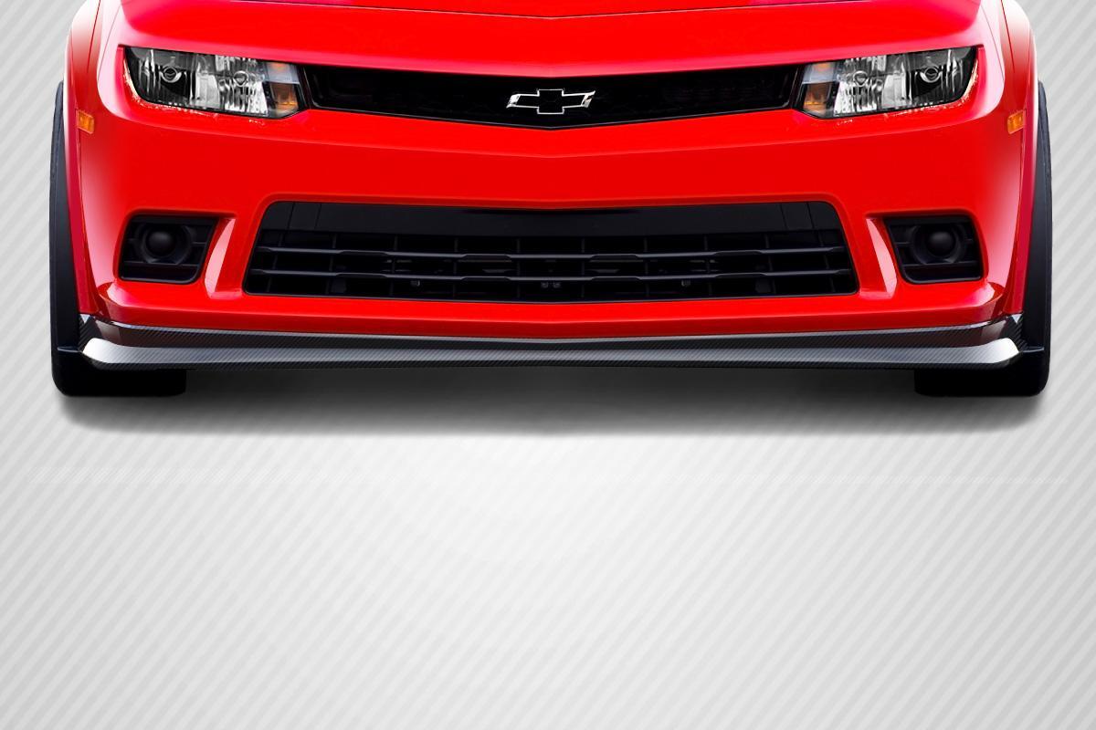 2014-2015 Chevrolet Camaro Carbon Creations Z28 Look Carbon Fiber Front Lip - Image 1
