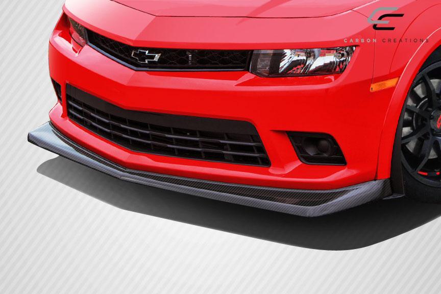 2014-2015 Chevrolet Camaro Carbon Creations Z28 Look Carbon Fiber Front Lip - Image 2