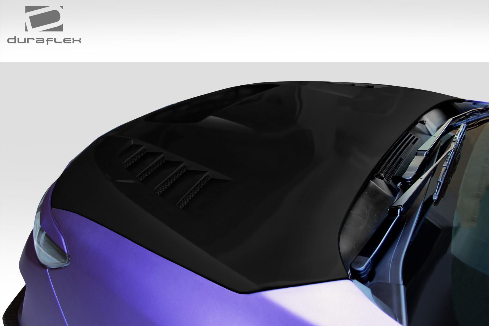 2015-2021 Subaru WRX Duraflex NBR Concept Hood - Image 3