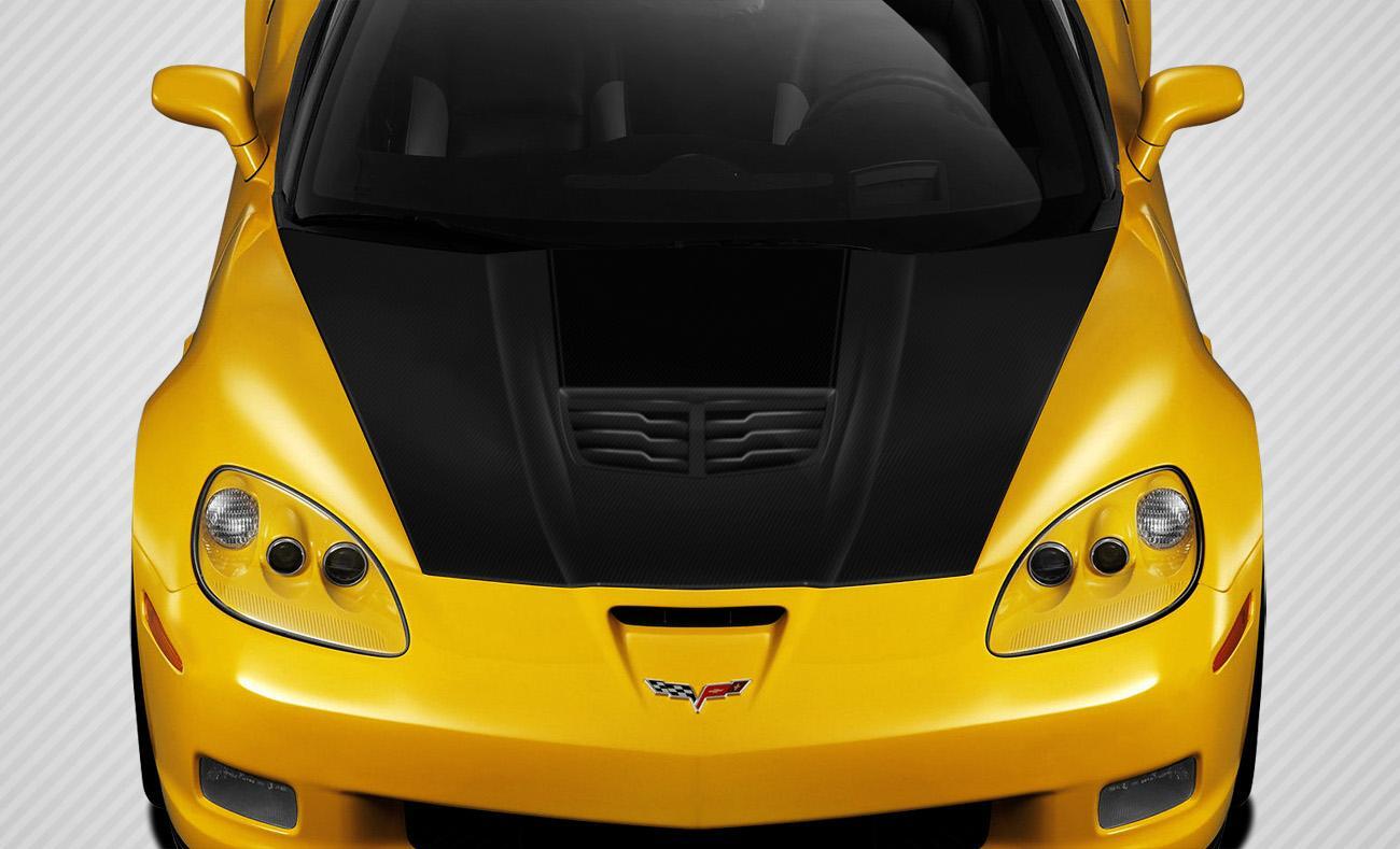 2005-2013 Chevrolet Corvette Carbon Creations Stingray Z Carbon Fiber Hood - Image 1