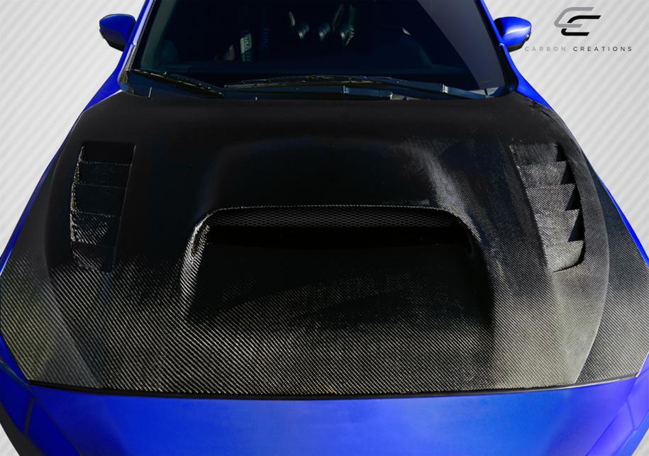 2015-2021 Subaru WRX Carbon Creations NBR Concept Carbon Fiber Hood - Image 1