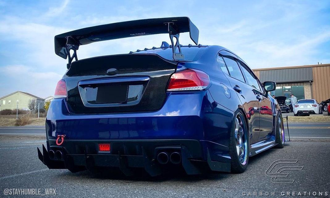 2015-2021 Subaru WRX Carbon Creations NBR Concept Carbon Fiber Trunk - Image 4