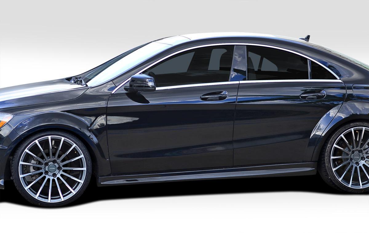 2014-2015 Mercedes CLA Duraflex Black Series Look Side Skirts - Image 1