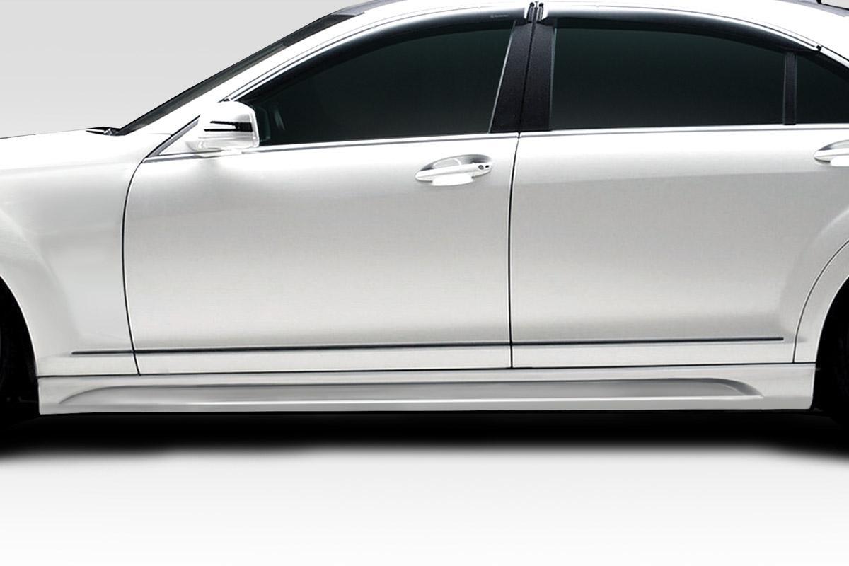 2007-2013 Mercedes S Class Duraflex Eros Version 3 Side Skirts - Image 1