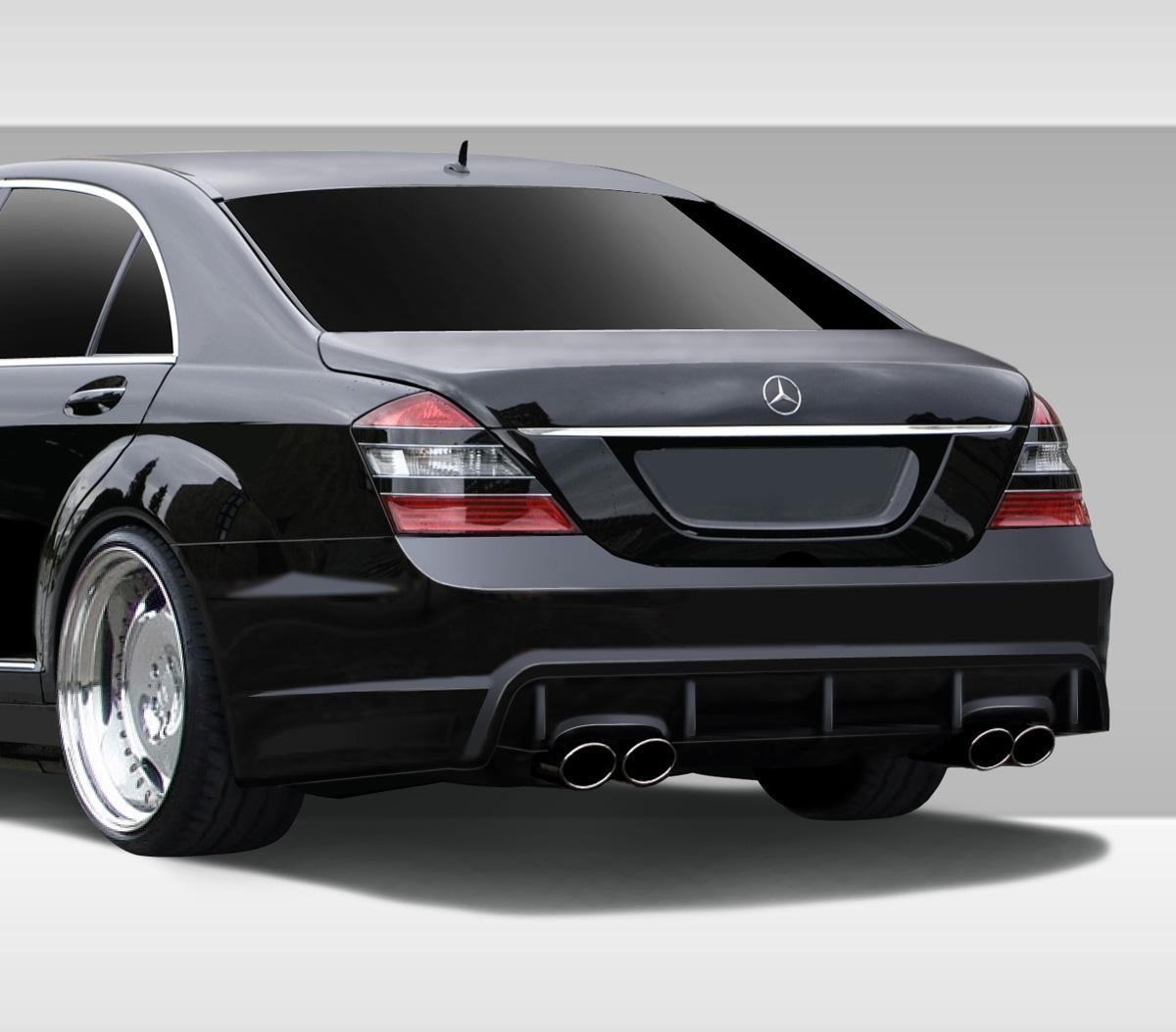 2007-2009 Mercedes S Class Duraflex Eros Version 3 Rear Bumper - Image 1