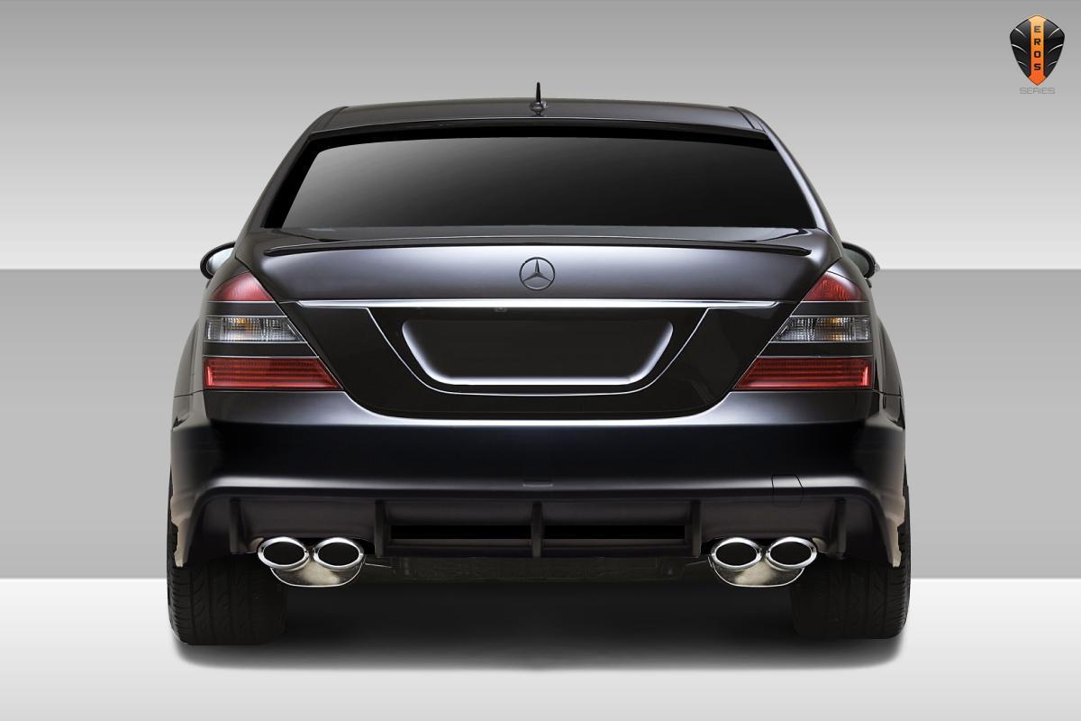 2007-2009 Mercedes S Class Duraflex Eros Version 3 Rear Bumper - Image 2