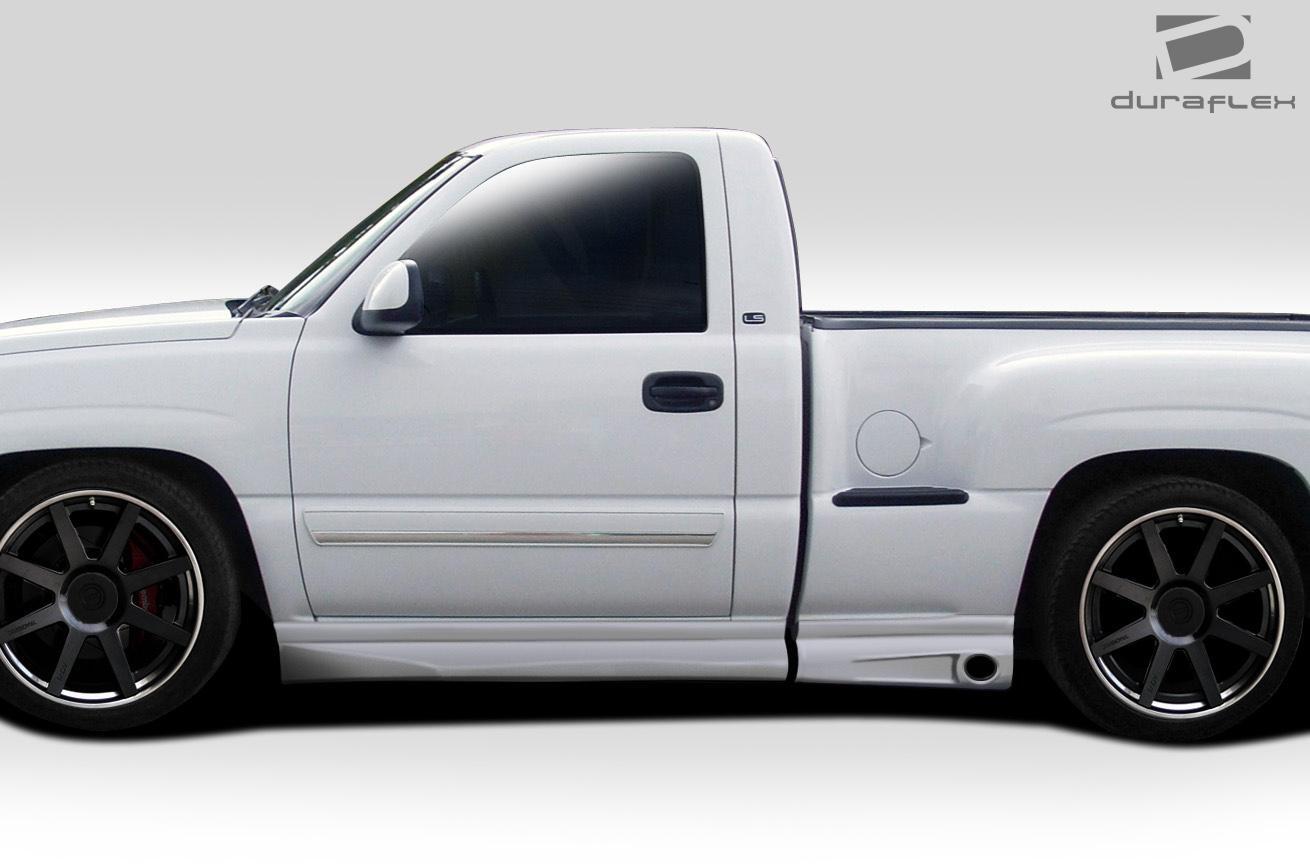 1999-2006 Chevrolet Silverado Duraflex BT-1 Side Skirts - Image 2