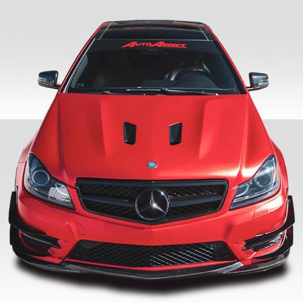 2012-2014 Mercedes C Class Duraflex Black Series Look Hood - Image 1