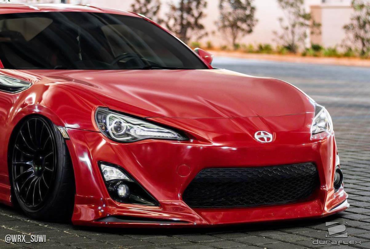 2013-2016 Scion FRS Duraflex Modellista Look Front Lip - Image 2
