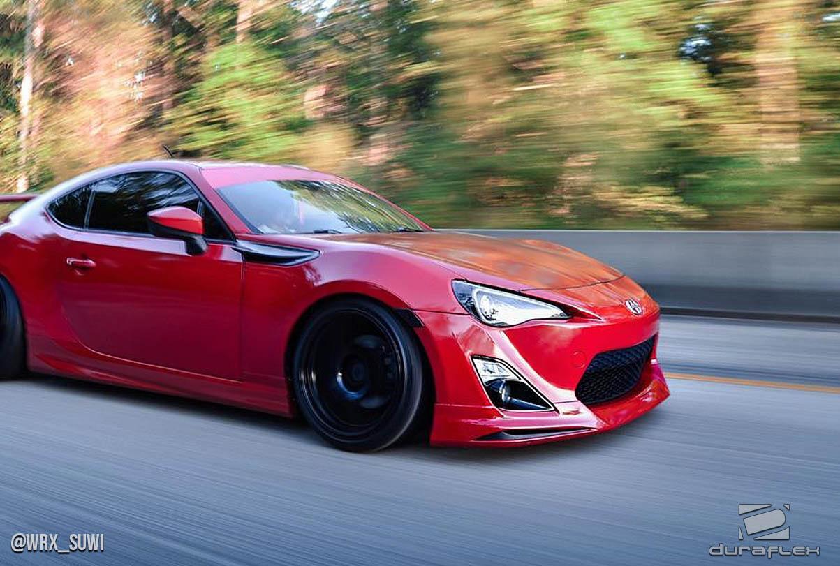 2013-2016 Scion FRS Duraflex Modellista Look Front Lip - Image 3