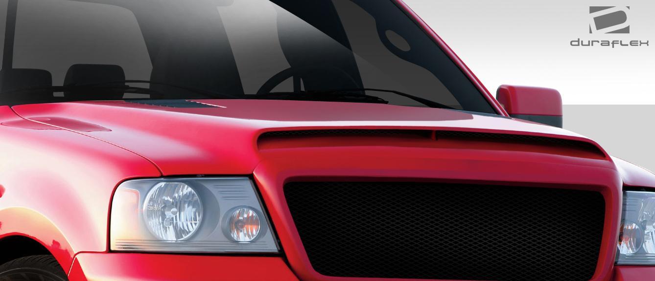 2004-2008 Ford F150 Duraflex Super Snake Hood - Image 3