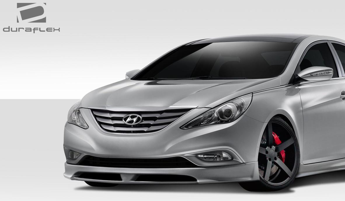 2011-2013 Hyundai Sonata Duraflex Racer Front Lip - Image 2