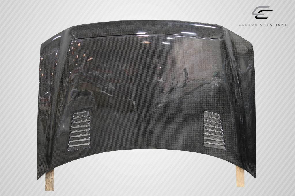 2004-2008 Ford F150 Carbon Creations Super Snake Carbon Fiber Hood - Image 4