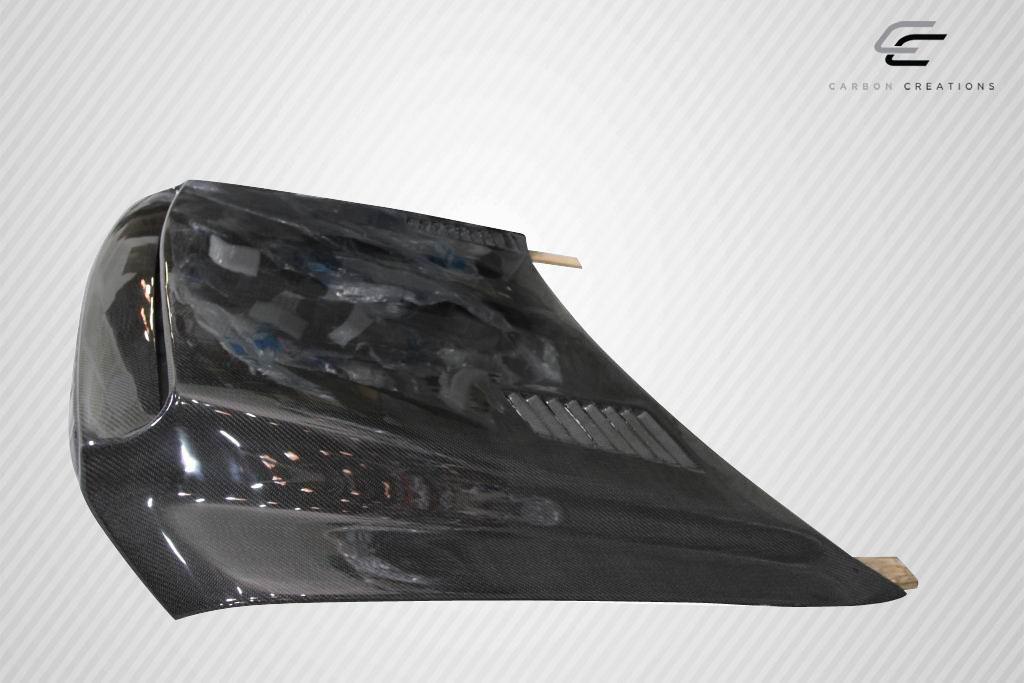 2004-2008 Ford F150 Carbon Creations Super Snake Carbon Fiber Hood - Image 6