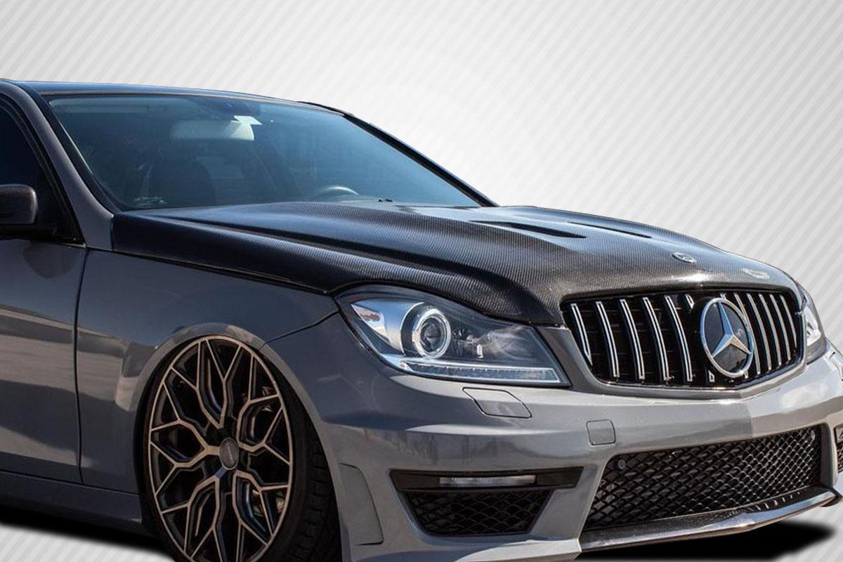 2008-2011 Mercedes C Class Carbon Creations Black Series Look Carbon Fiber Hood - Image 1