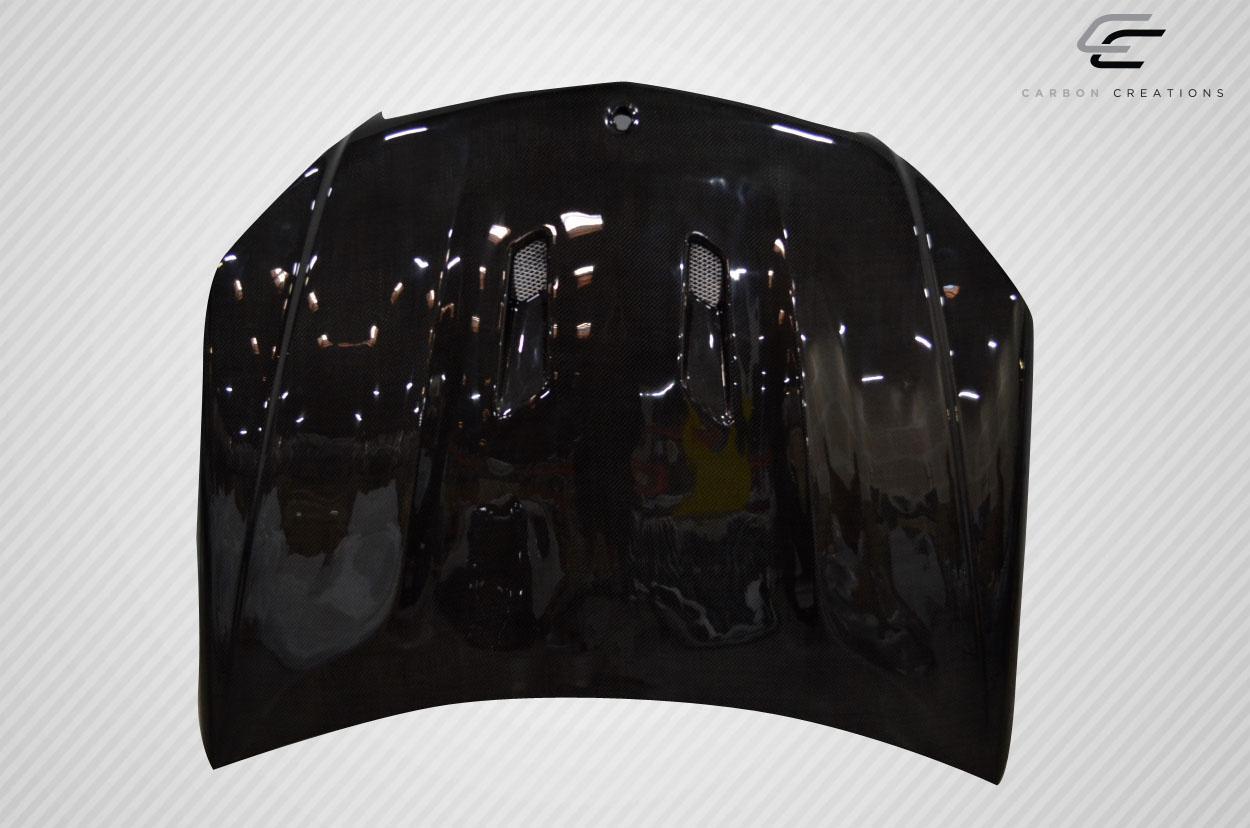 2008-2011 Mercedes C Class Carbon Creations Black Series Look Carbon Fiber Hood - Image 4