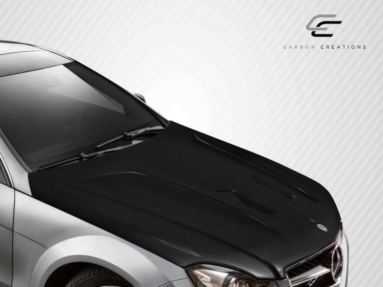 2012-2014 Mercedes C Class Carbon Creations Black Series Look Carbon Fiber Hood - Image 2