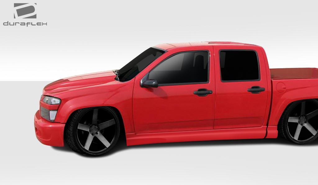 2004-2009 Chevrolet Colorado Duraflex BT-1 Side Skirts - Image 2