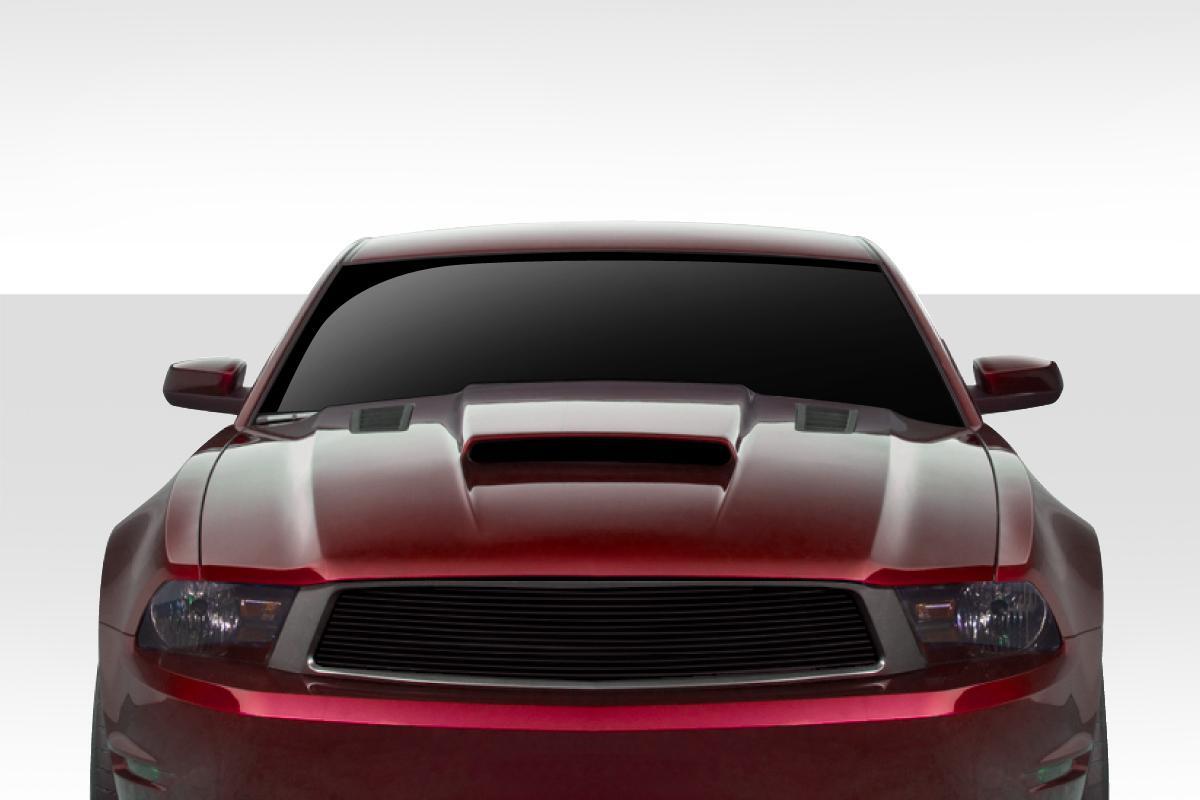 2010-2012 Ford Mustang Duraflex CVX Hood - Image 1