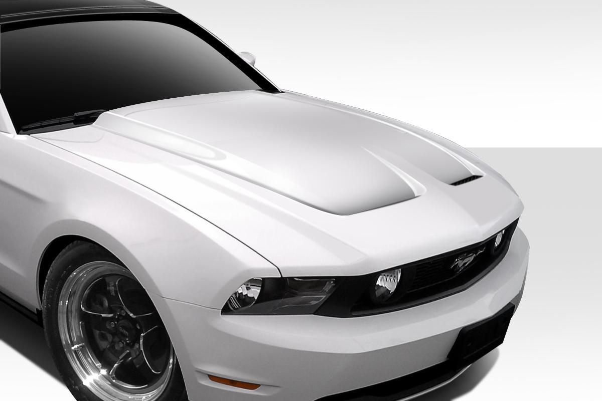 2010-2012 Ford Mustang Duraflex CVX Hood - Image 1