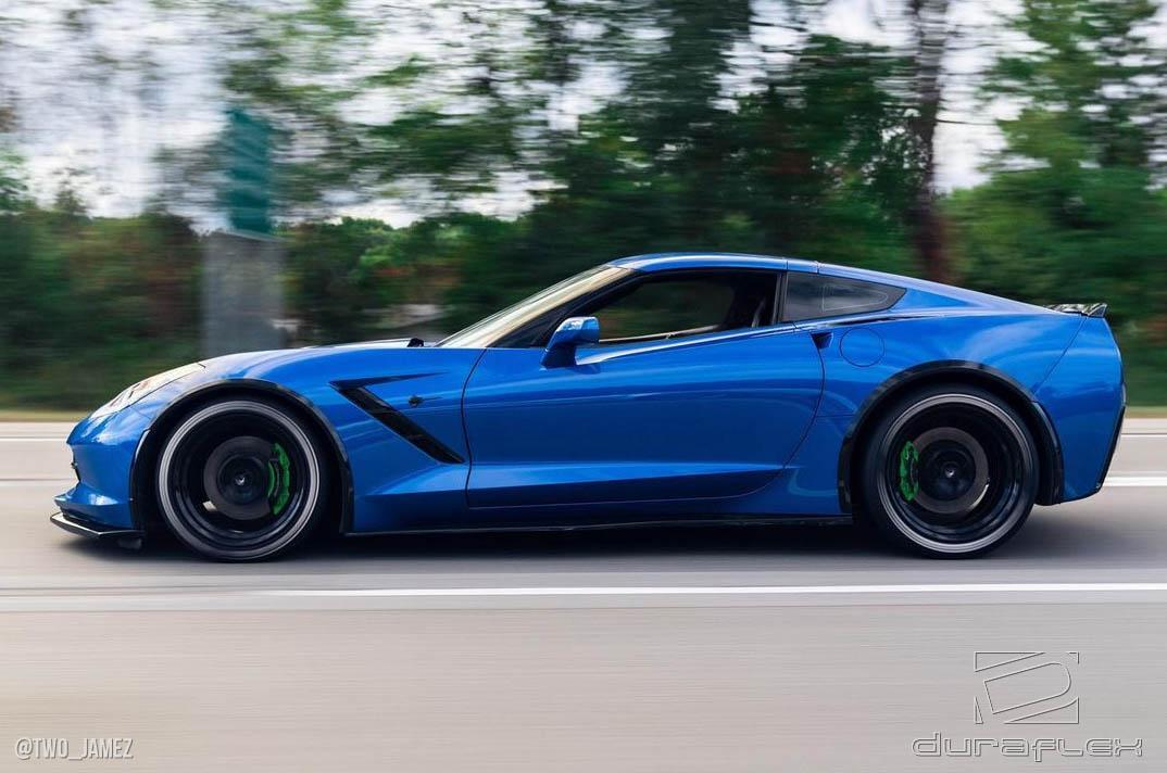 2014-2019 Chevrolet Corvette Duraflex ZR-C Fender Flare - Image 3