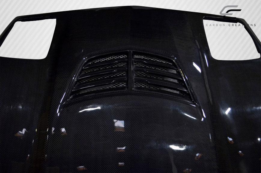 1985-1996 Chevrolet Corvette Carbon Creations Stingray Z Carbon Fiber Hood - Image 5