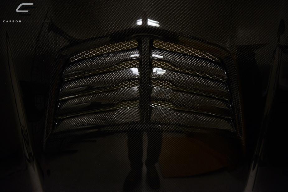 2011-2015 Chevrolet Cruze Carbon Creations Stingray Z Carbon Fiber Hood - Image 7