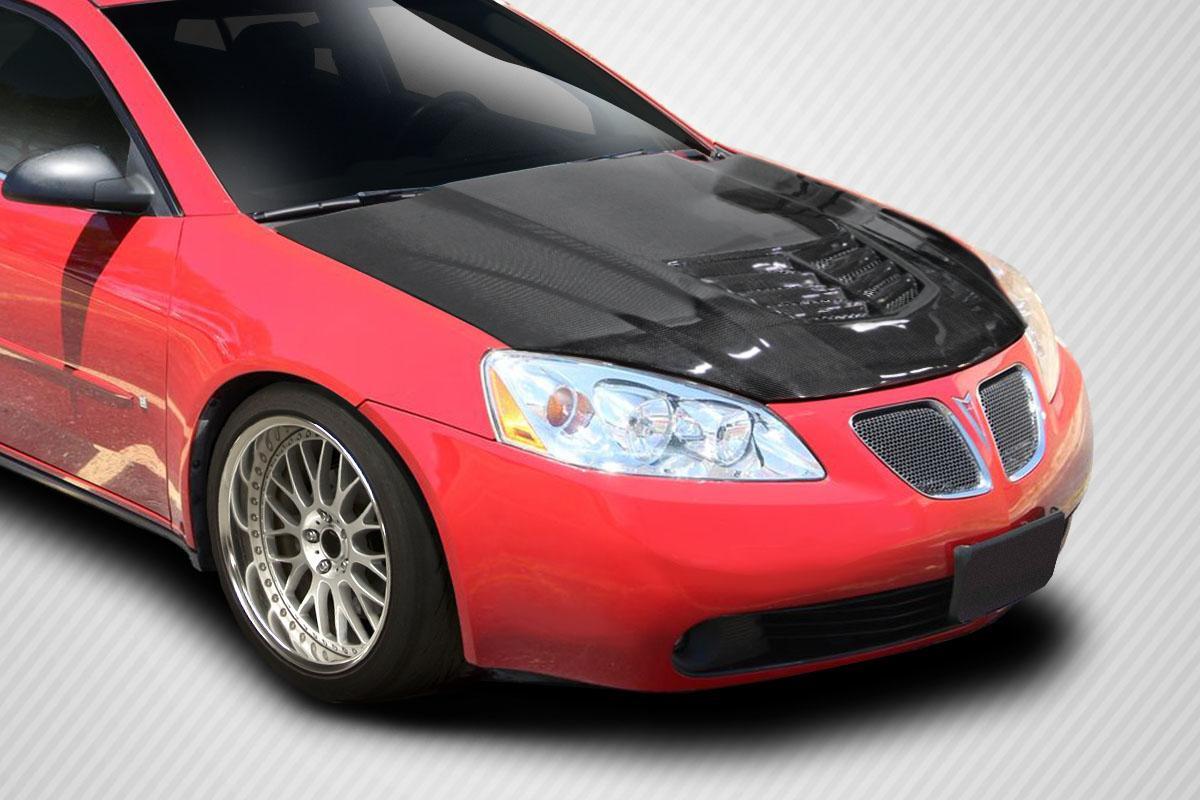 2005-2010 Pontiac G6 Carbon Creations Stingray Z Carbon Fiber Hood - Image 2