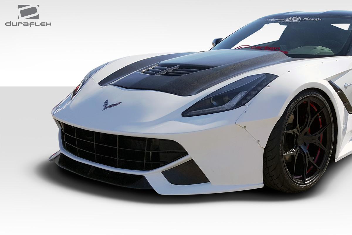 2014-2019 Chevrolet Corvette Duraflex Gran Veloce Front Bumper - Image 2