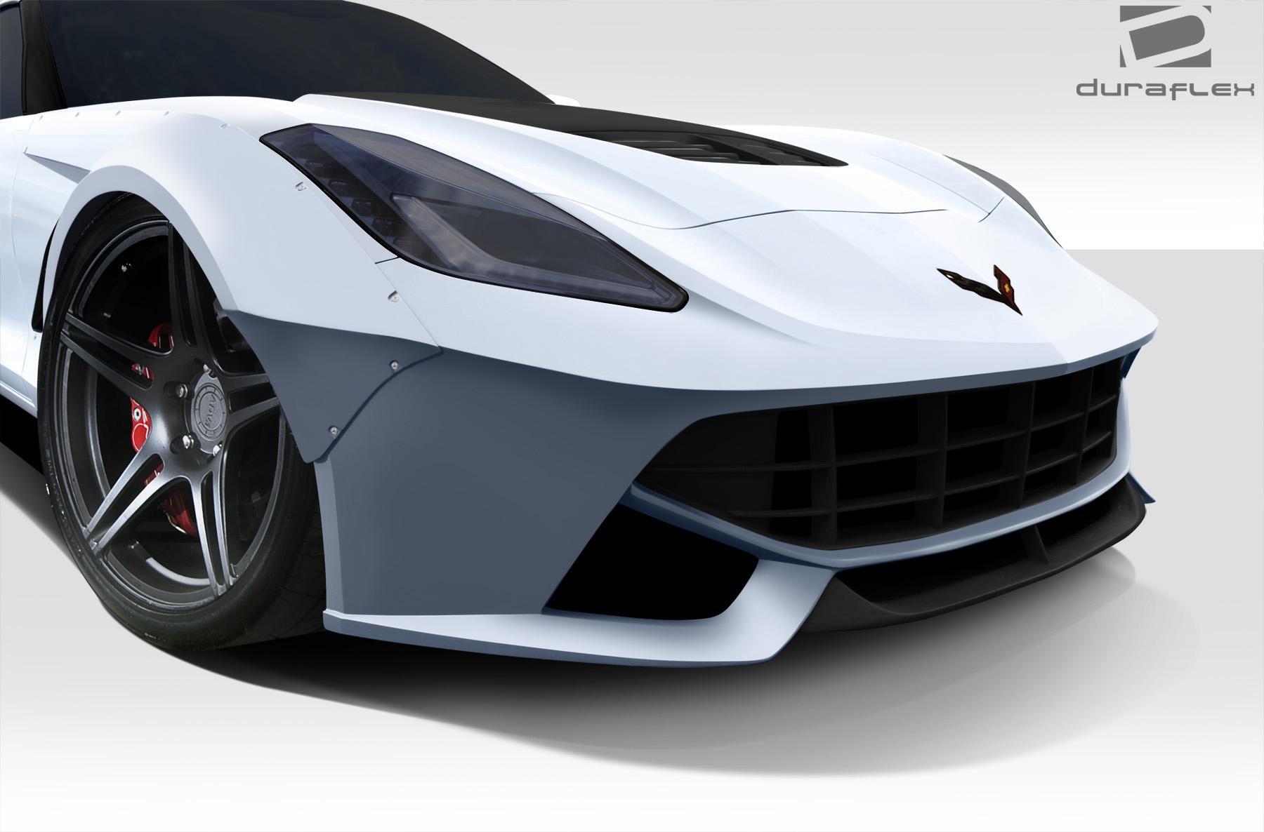 2014-2019 Chevrolet Corvette Duraflex Gran Veloce Front Bumper - Image 4