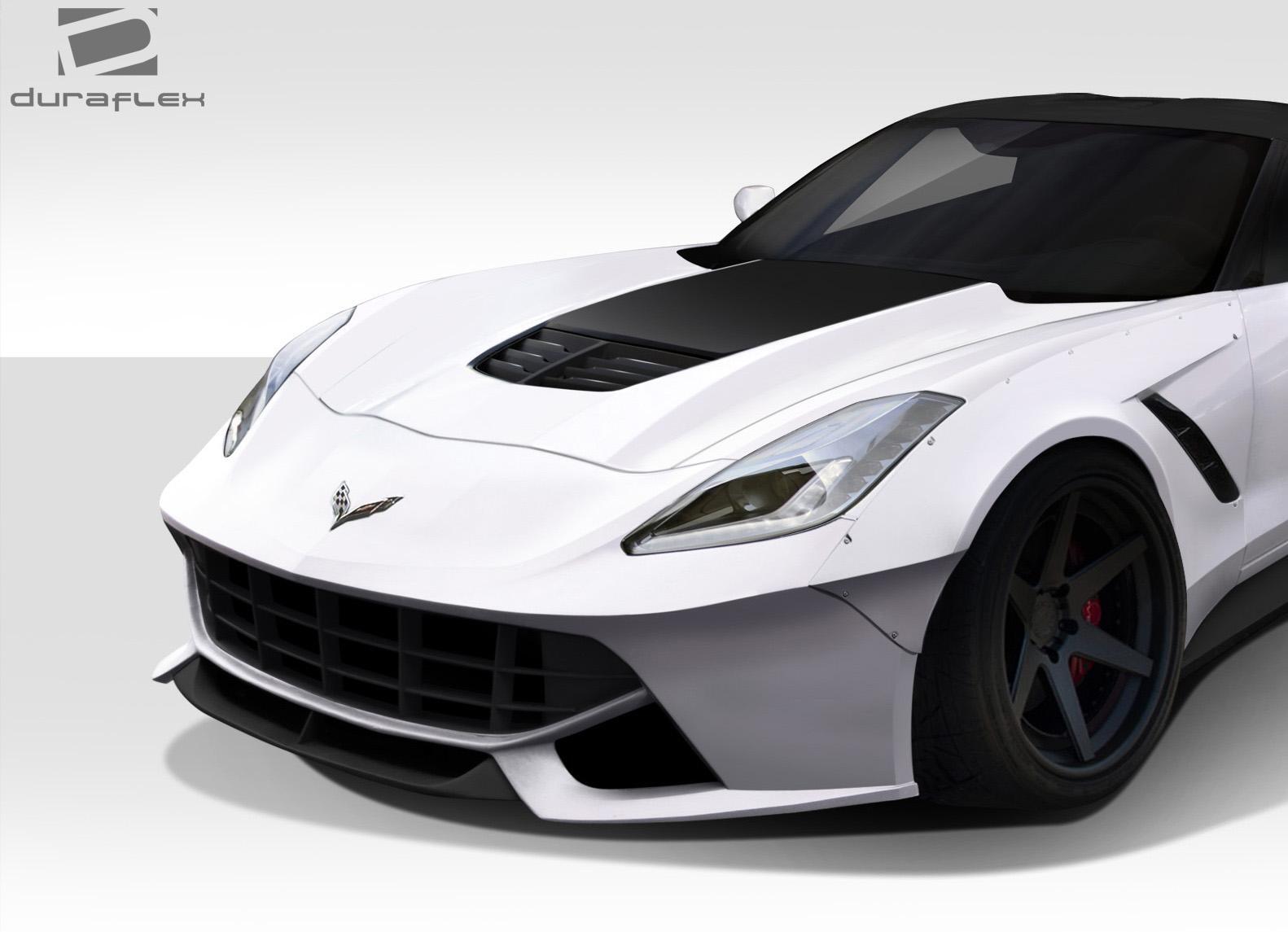 2014-2019 Chevrolet Corvette Duraflex Gran Veloce Front Bumper - Image 5