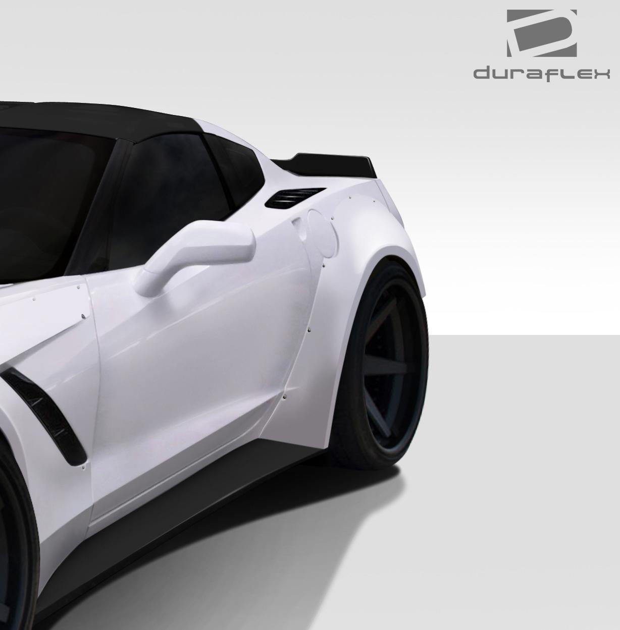 2014-2019 Chevrolet Corvette Duraflex Gran Veloce Fender Flare - Image 2