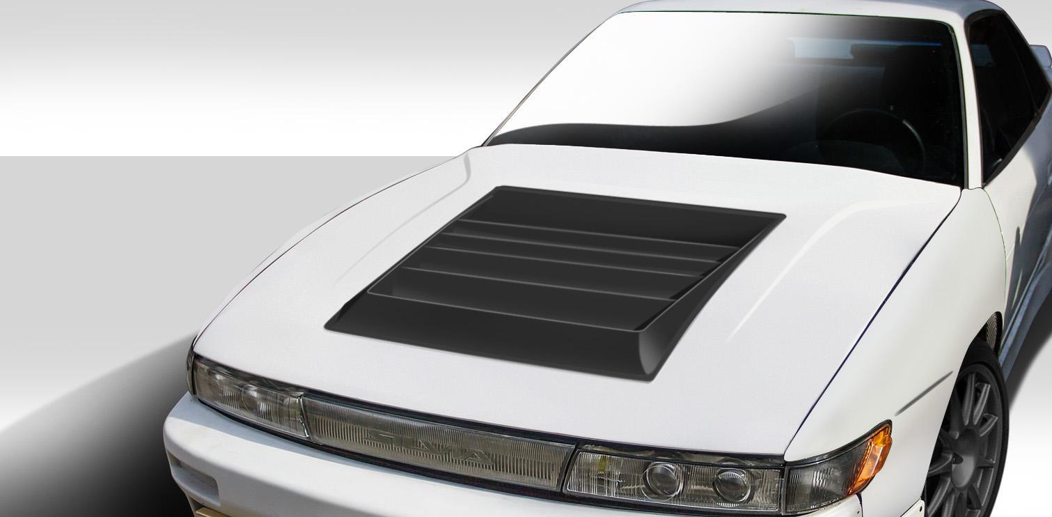 Universal Duraflex D1 Hood Scoop Vent - 1 Piece - Image 1