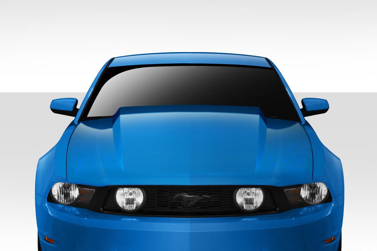 2010-2012 Ford Mustang Duraflex Cowl Hood - Image 1