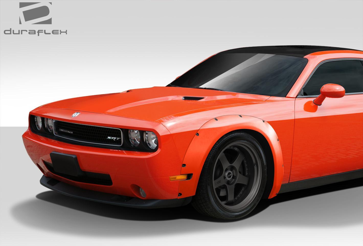 2008-2023 Dodge Challenger Duraflex Novara Fender Flare - Image 2