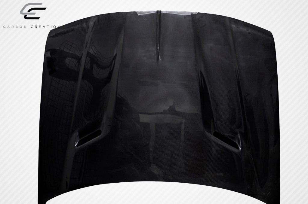 2005-2010 Chrysler 300 Carbon Creations Challenger Carbon Fiber Hood - Image 3