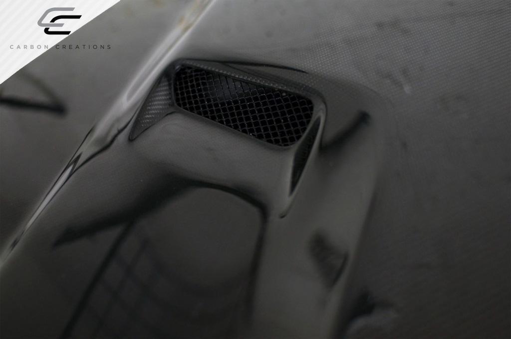 2005-2010 Chrysler 300 Carbon Creations Challenger Carbon Fiber Hood - Image 5