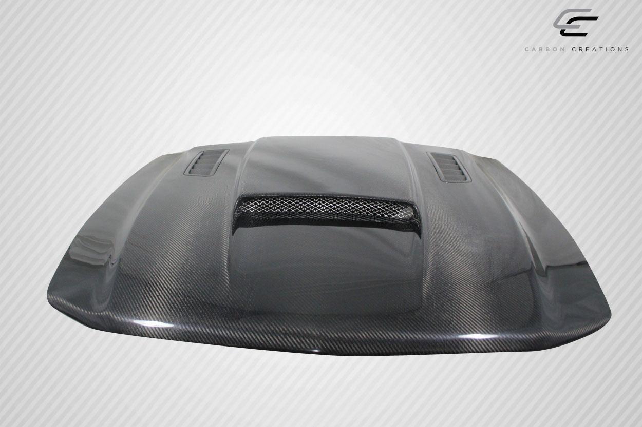 2010-2012 Ford Mustang Carbon Creations CVX Carbon Fiber Hood - Image 5