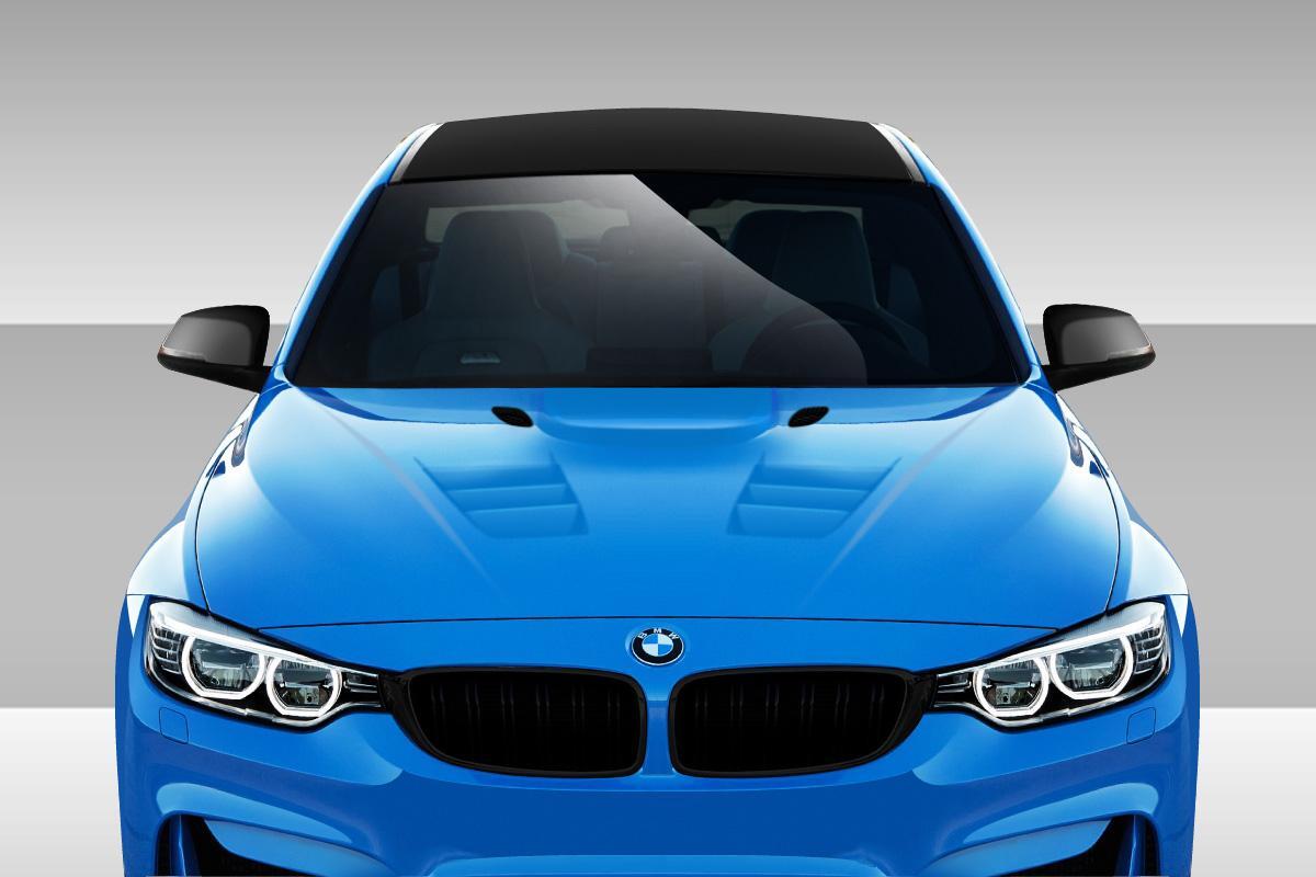 2012-2018 BMW 3 Series Duraflex Eros Version 1 Hood - Image 1